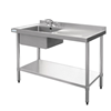 Spoeltafel RVS